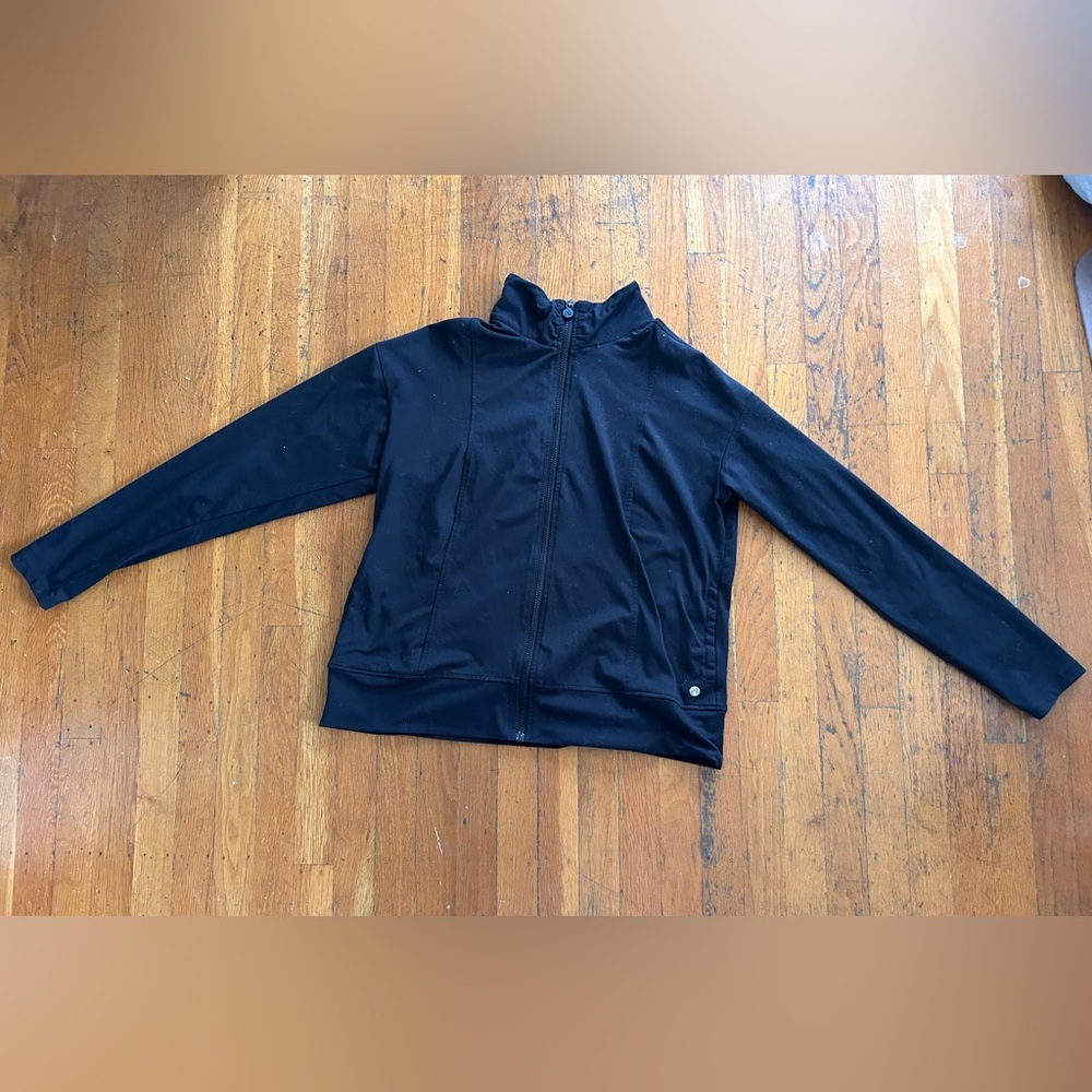Black light jacket - front zipper - large